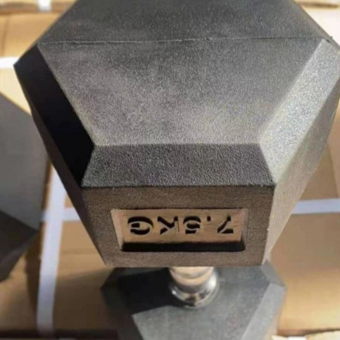 Hex Rubber Dumbbell Set 2.5kg-25kg | 10pair | 275kg