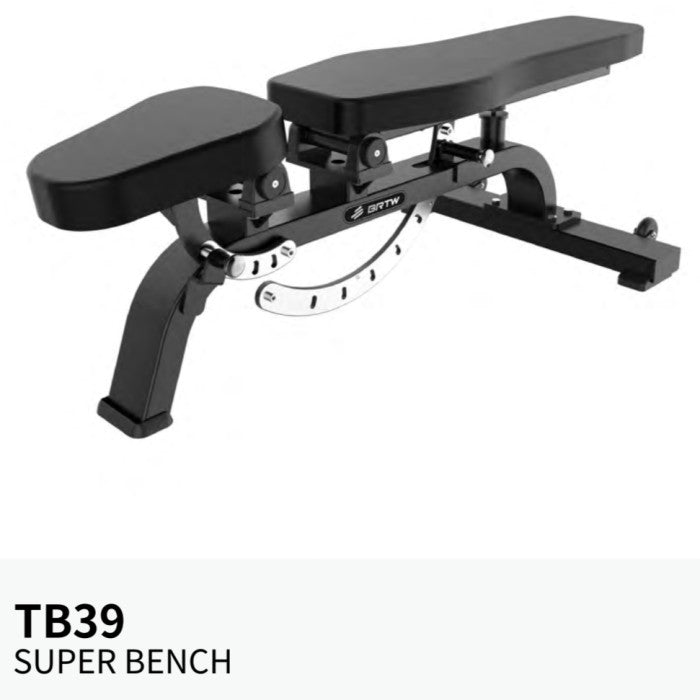 BRTW TB39 Adjustable Super Bench / Comercial Equipment Fitness