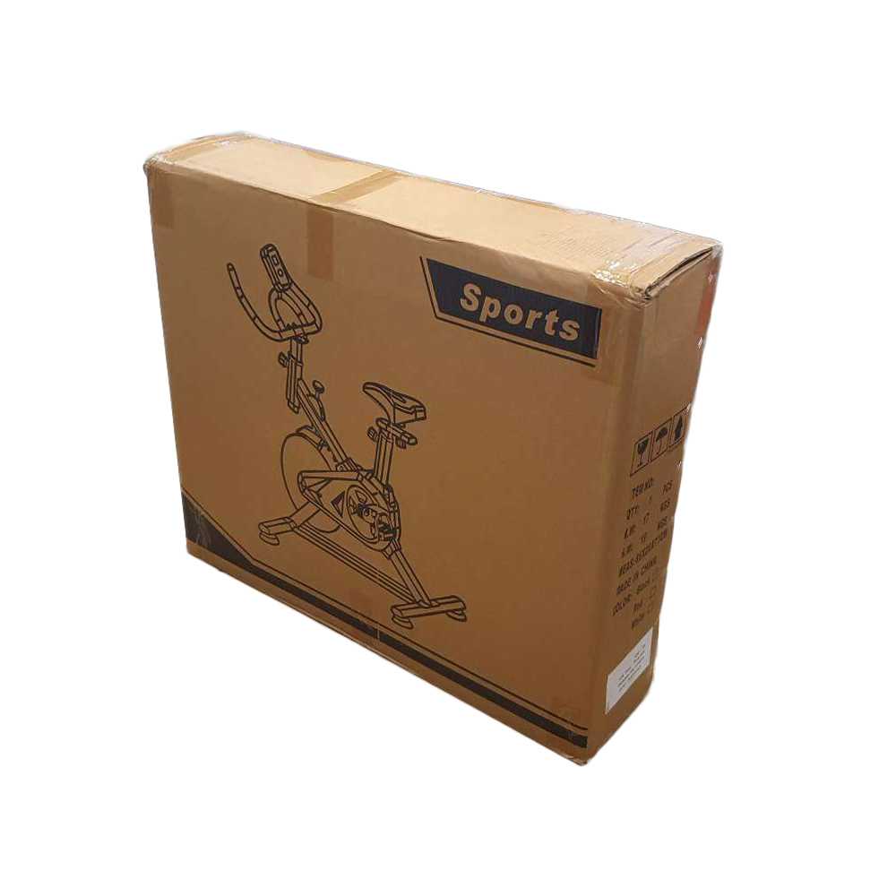 BSKEN Sepeda Statis Gym Spinning Bike Adjustable with Speedometer - 585A