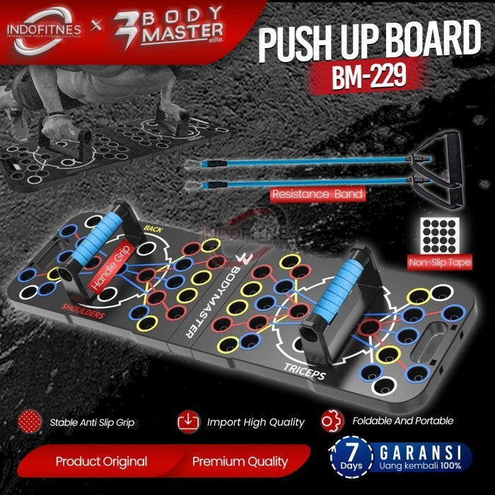 BODYMASTER Push up Board BM-P119 Papan Pushup Support - BM-P119