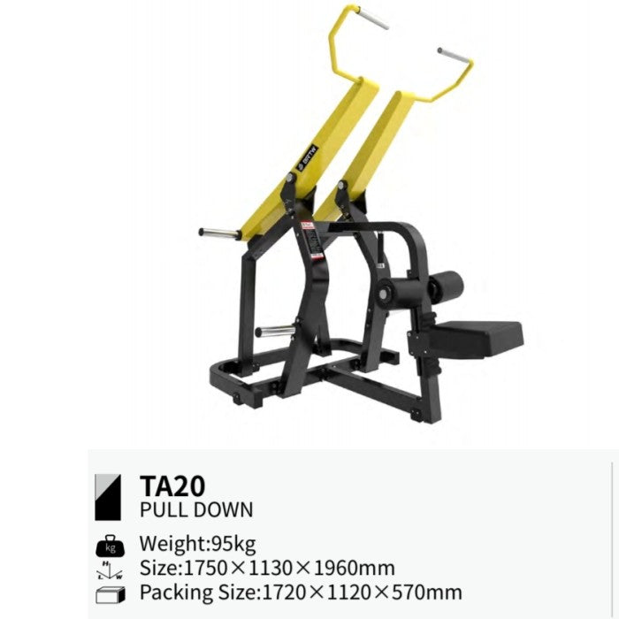 BRTW FITNESS Pull Down TA20/ Plate Loaded /Gym / Fitness