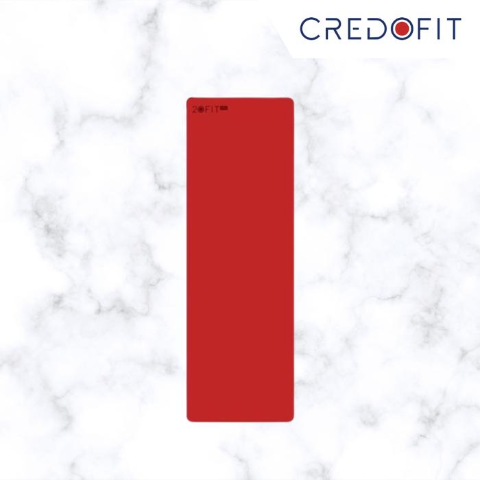 Pro Yoga Mat Tpe Plain Red