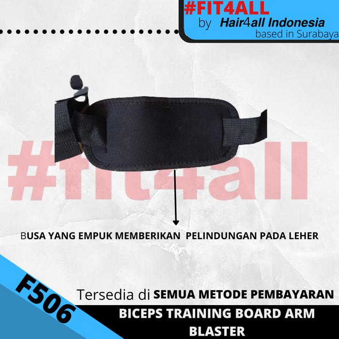 F506 BICEPS TRAINING BOARD ARM BLASTER - Hitam