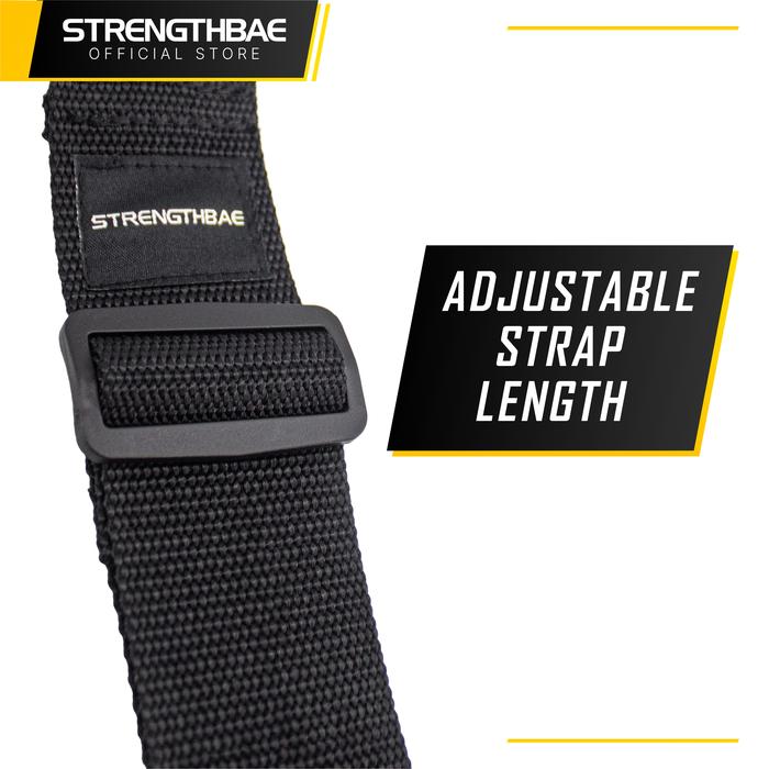Sit Up & Hamstring Curl & Sissy Squat Strap STRENGTHBAE Nordic Abs Gym