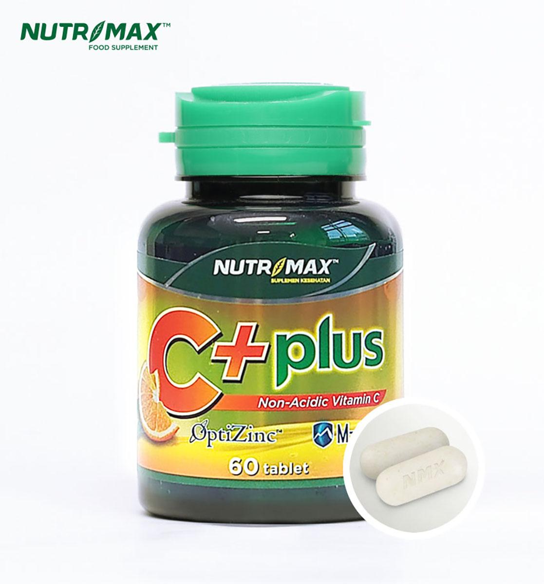 Nutrimax C+ Plus - Vitamin Vit C Imunitas Daya Tahan Tubuh - 30 Tablet