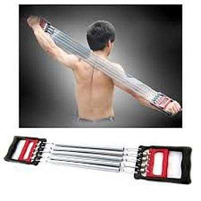Chest Expander Alat Pelatih Otot Dada Per Pegas Gym Alat Fitness Sprin