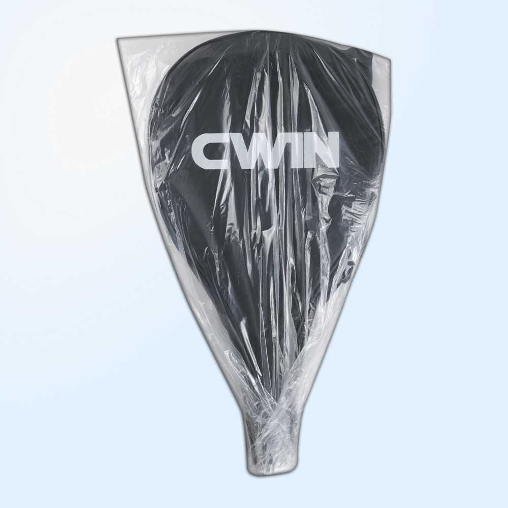 CWIN Raket Padel Round Carbon Fiber 3.6cm Thickness 365g - 4018