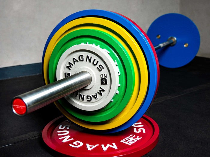 Calibrated Iron Plates Magnus Powerlifting Color