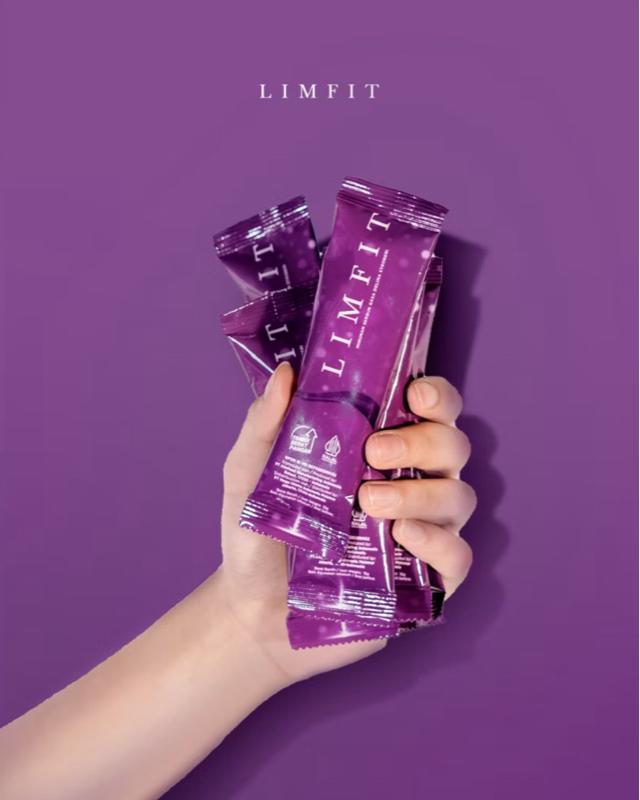 Limfit Lcarnitine Kolagen Detox Rasa Stroberi dan Delima - 1shacet