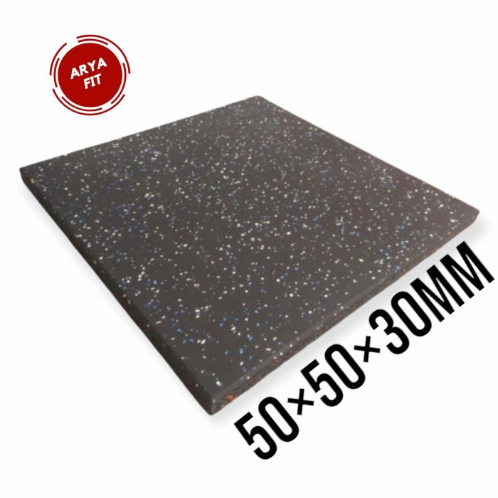 Rubber Tile Gym Floor 30mm-Lantai Karet
