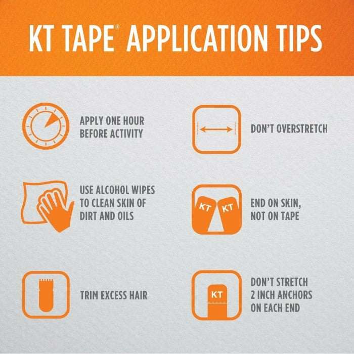 PROMO KT Tape Cotton Jumbo Precut Kinesiology Tape Gratis KT Tape Pro