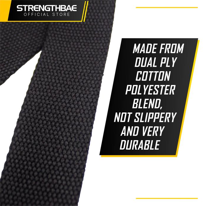 Olympic Weightlifting Strap STRENGTHBAE Lifting Snatch Clean Jerk Gym - Snacth Strap