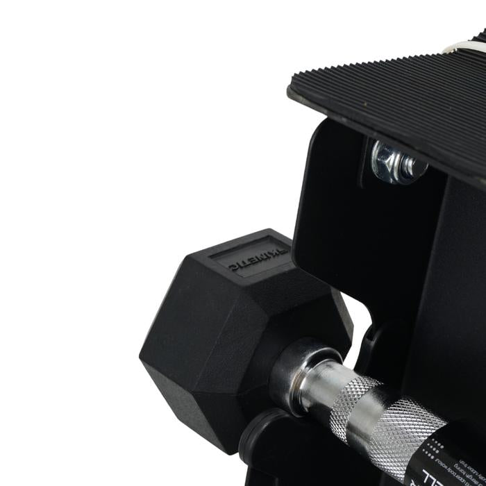 KINETIC SET 12 PCS DUMBBELL 2-15 KG DENGAN RAK VERTIKAL