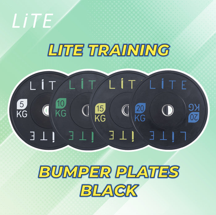 LITE TRAINING BUMPER PLATES - 5kg