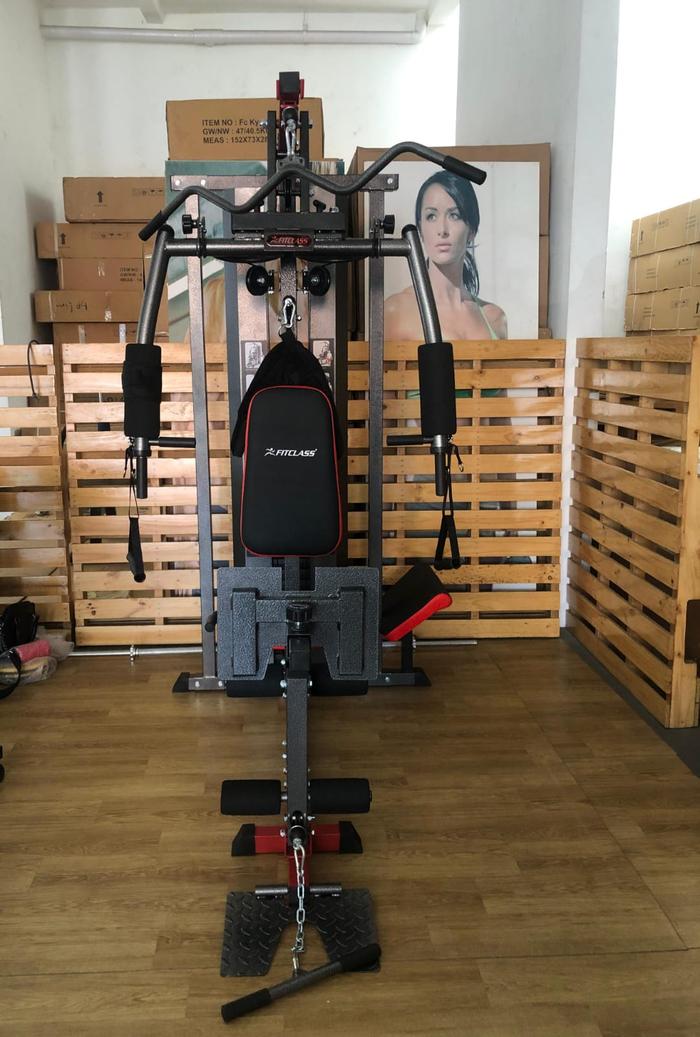 Alat Fitness Homegym 1 sisi HG 807 Multigym plus Leg Press home gym Multifungsi