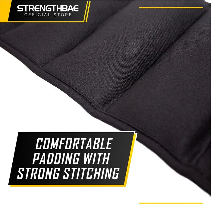 Ankle & Wrist Weights Adjustable STRENGTHBAE 1,25kg 2,5kg 5kg 1,25 2,5 5 kg Hand Leg Weight Bracelet Heavy Duty - 1,25kg Pair