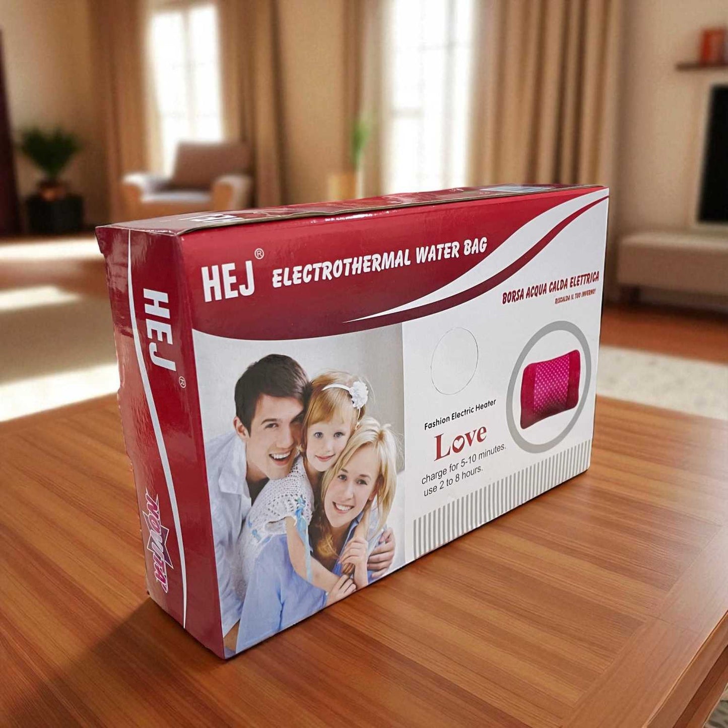HEJ Hot Water Bag Electric Warmer Pillow Bantal Penghangat Portable - HJ-2050