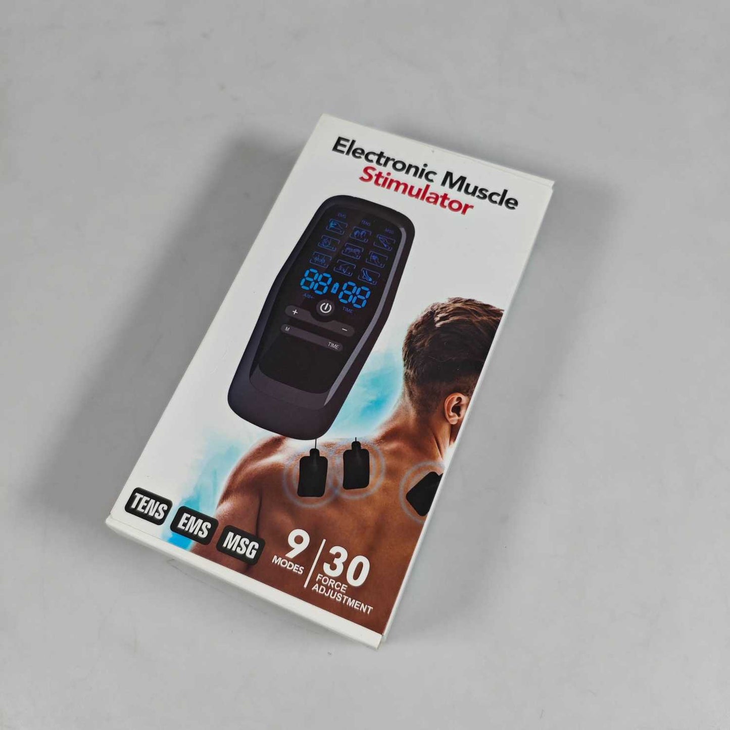 HMELLY Alat Pijat Elektrik Akupuntur Tempel TENS EMS 9 Mode 10 Pad - M858-10