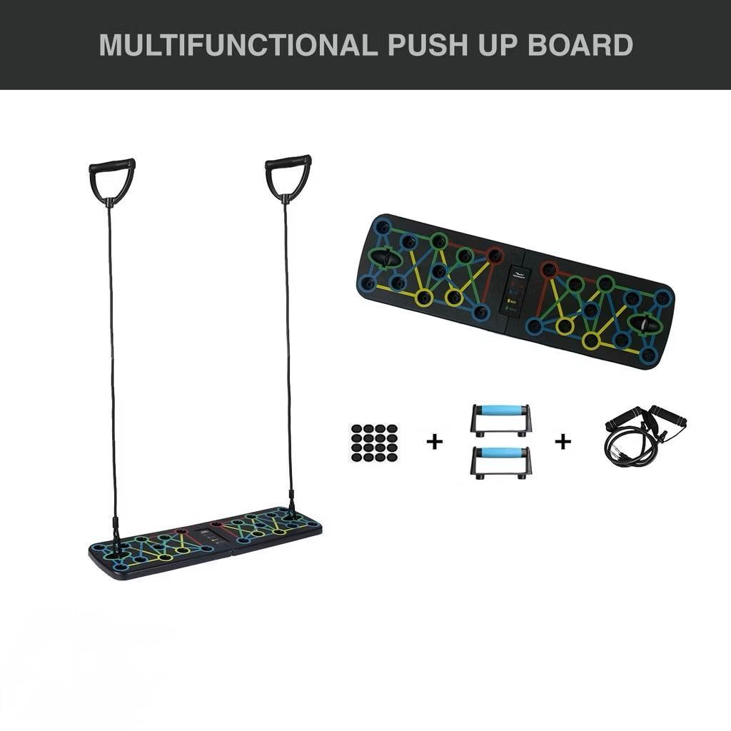 POTENCE Push Up Board Push Up Stand Alat Olahraga Fitness Alat Bantu Push Up