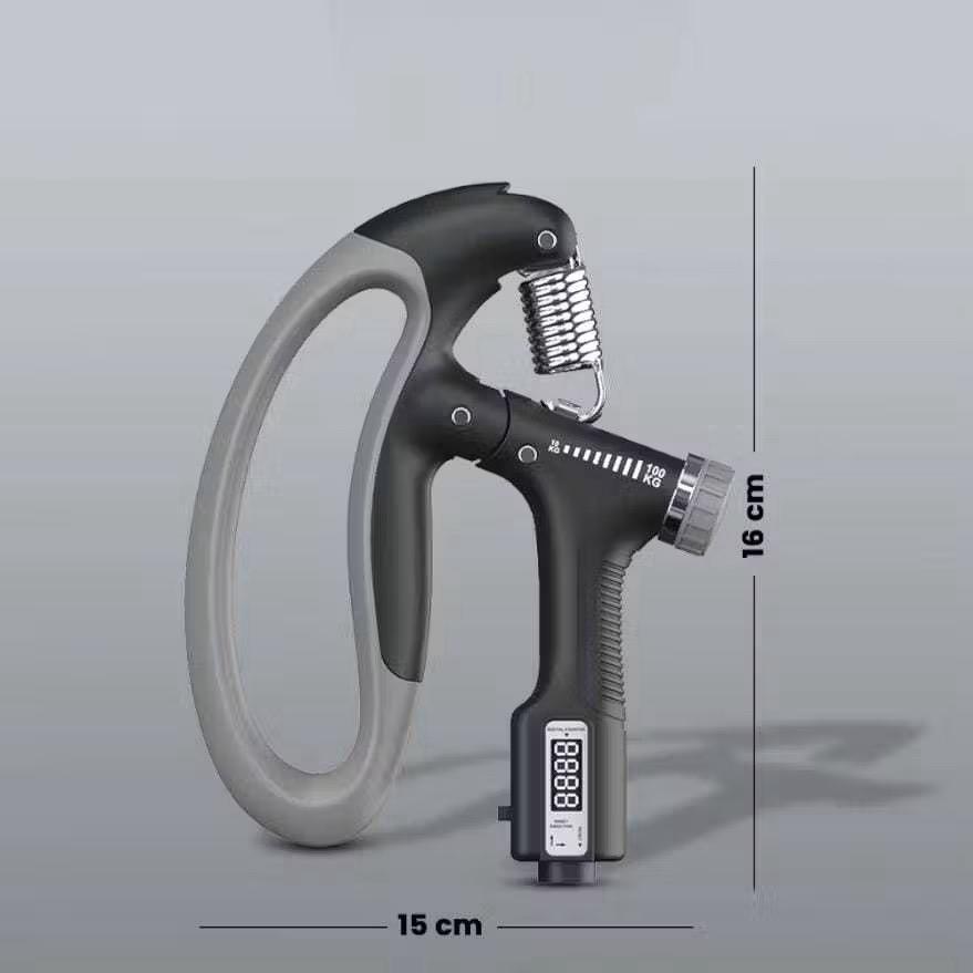 Premium Handgrip Olahraga Otot Tangan Hand Grip 10 - 100 Kg with counter