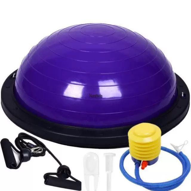 POTENCE Bosu Ball Balance Pad / Balance Step / Bola Balance / Gymball / Alat Latih Keseimbangan