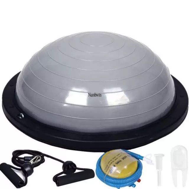POTENCE Bosu Ball Balance Pad / Balance Step / Bola Balance / Gymball / Alat Latih Keseimbangan