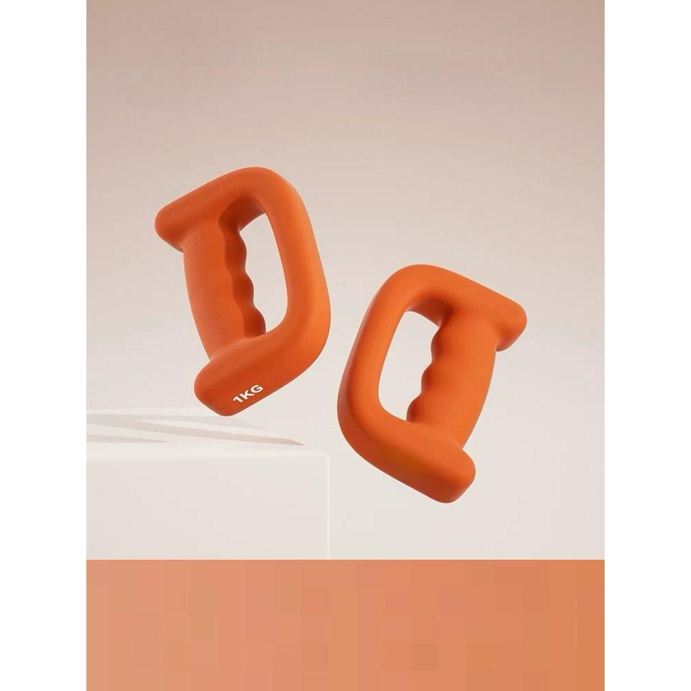 POTENCE Neoprene Non Slip Dumbell Neoprene Vinyl with Handle 1 KG / Dumbel / Barbel Besi Gym Fitness Olahraga Angkat Beban