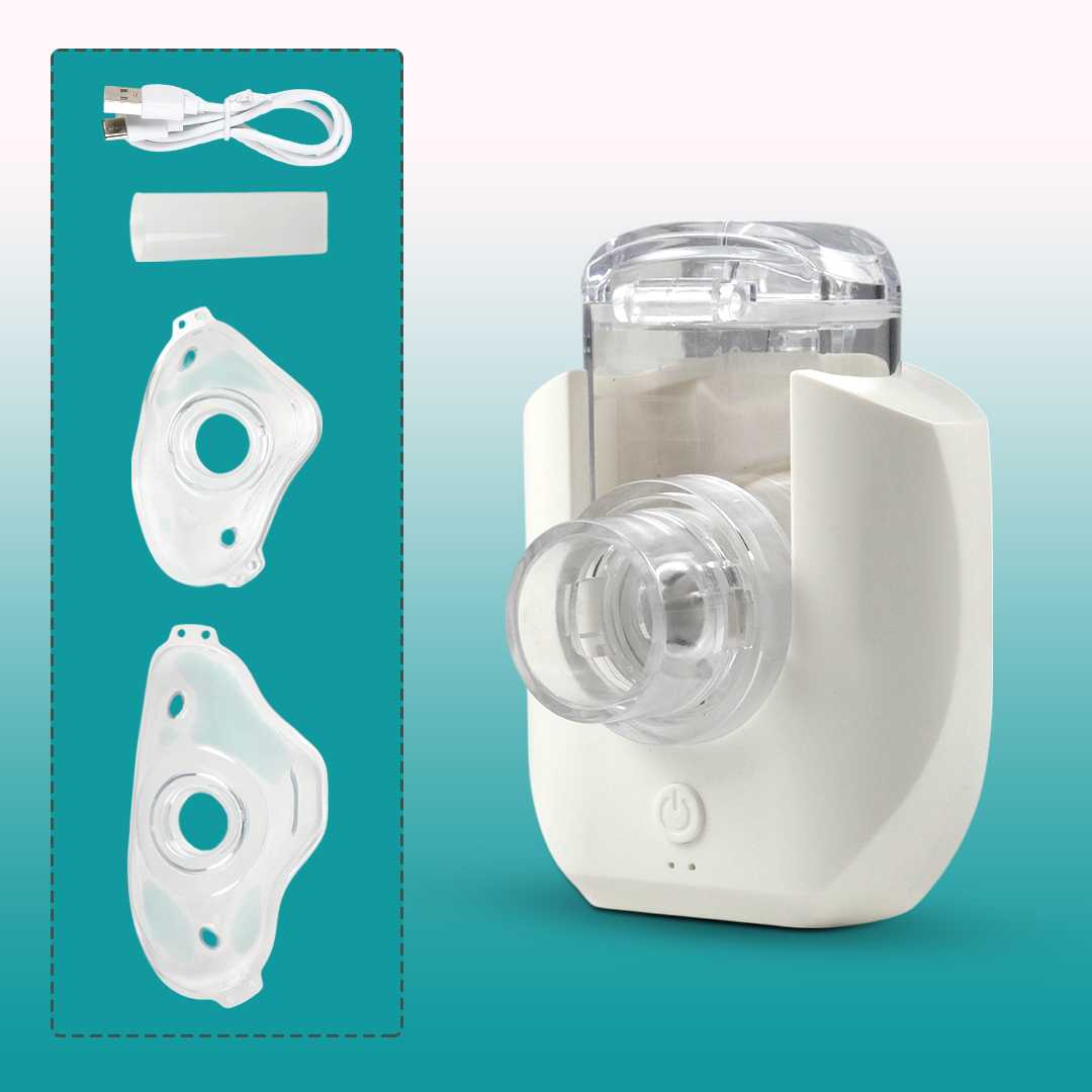 LEGGONG Alat Terapi Pernapasan Mesh Nebulizer Portable Inhaler - HSK-W005