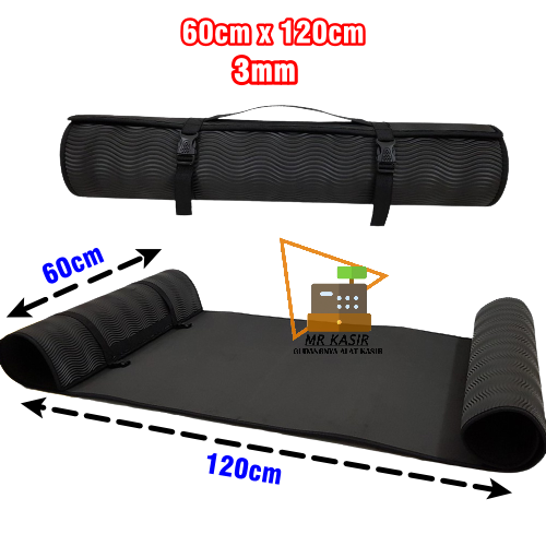 MATRAS TENZEN GULUNG OUTDOOR 60x120 3MM CAMPING TENDA HIKING YOGA