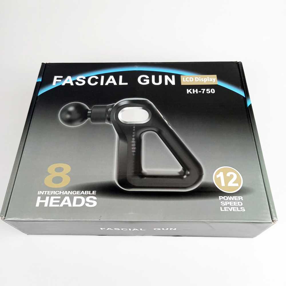 MUKASI Alat Pijat Elektrik Pundak Punggung Tangan Fascial Gun 2000 mAh - KH-750