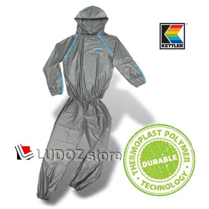 Sauna Suit With Hood Kettler Thermoplast Polymer Exercise hoodie hoody