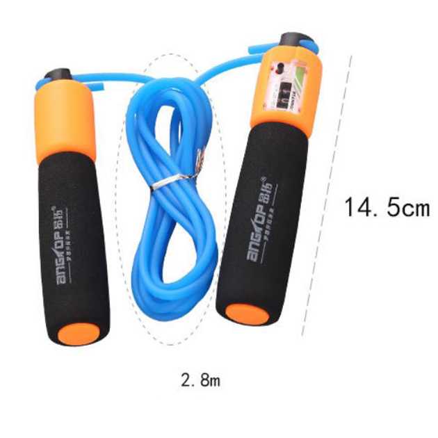 skipping jump rope dengan penghitung lompat tali hma009