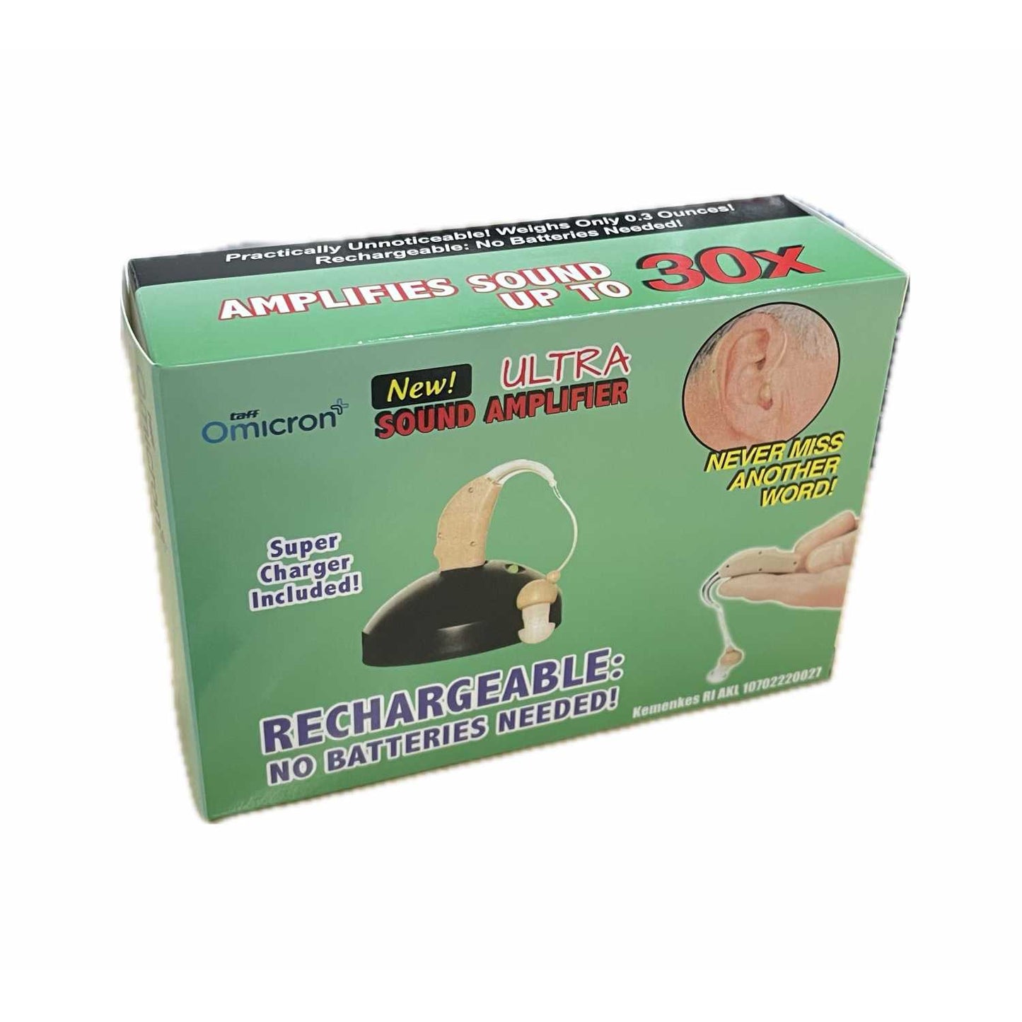 TaffOmicron Alat Bantu Dengar Hearing Aid Charging Station - JZ-1088F