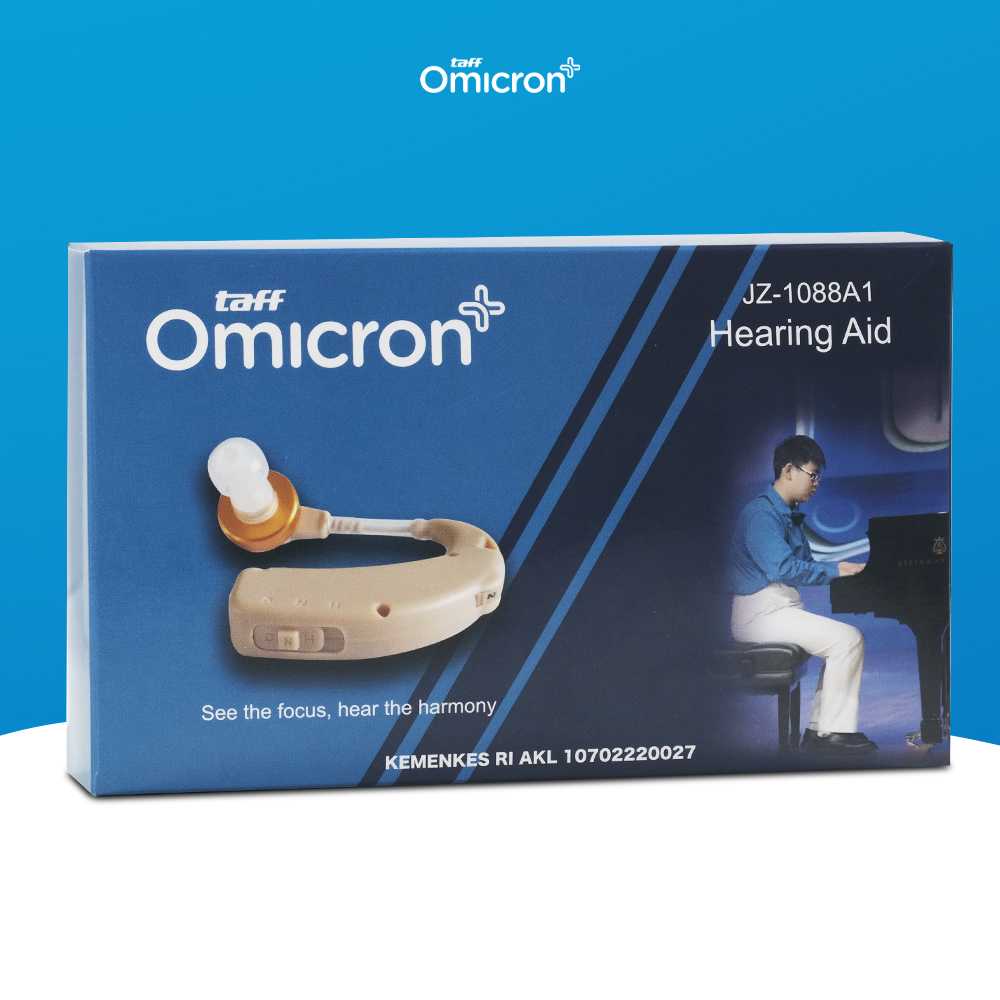 TaffOmicron Alat Bantu Dengar In Ear Hearing Aid - JZ-1088A1