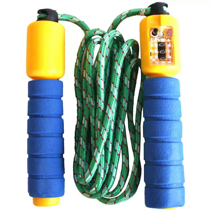 Tali Lompat Skipping Colorful - Jumping Rope - 9 feet
