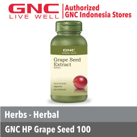 GNC HERBAL PLUS - GRAPE SEED EXTRACT (198022)