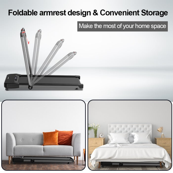 OneTwoFit Treadmill Elektrik Walking Pad Portable Treadmill Listrik