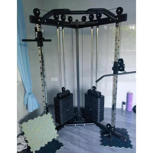 DUAL CABLE CROSSOVER KUALITAS PREMIUM ORIGINAL IMPORT functional trainer Cablecrosover multi power rack USAFIT  UF1017