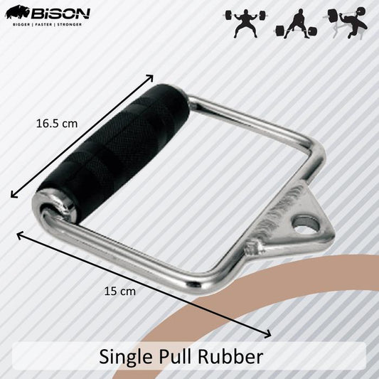 Single Pull Rubber Handle Attachment Gym