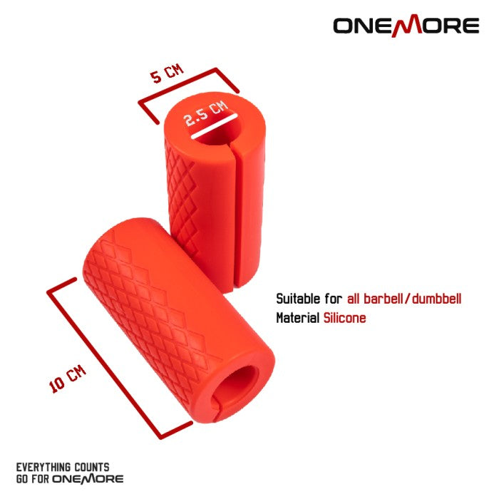 ONE MORE Fat Gripz Dumbell Grip Barbell Grips