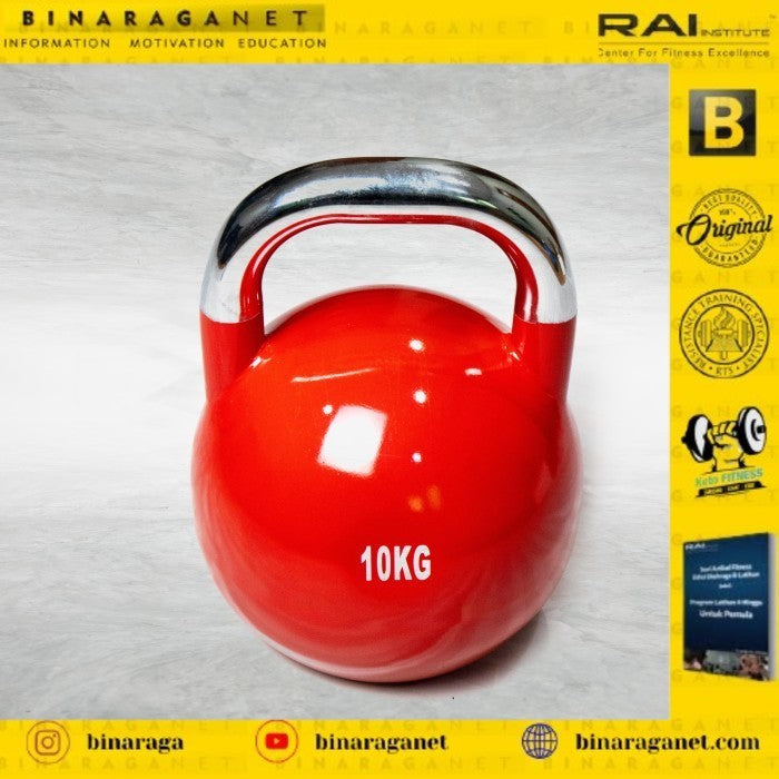 Competition Kettlebell Color 4KG , 10KG , 12KG - 10 Kg