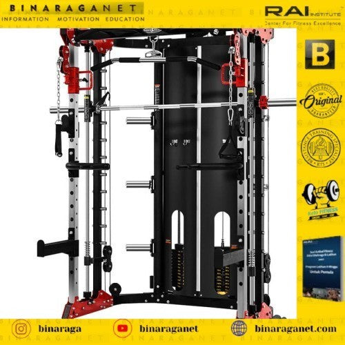 INFINITE BK3058 MULTI FUNCTION SMITH+WEIGHT STACK 90KG