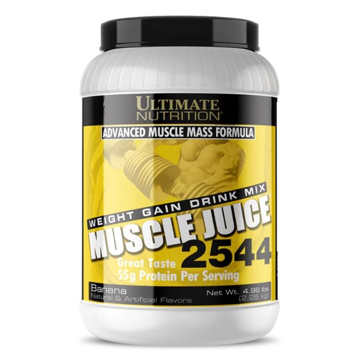 Paket Bundling Ultimate Nutrition Creatine Monohydrate Biovolumizing x Muscle Juice 2544, 4,96lb suplemen fitness / suplemen gym / suplemen protein penambah massa otot - Chocolate