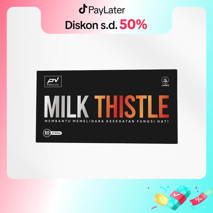 Provus Milk Thistle 80 Kapsul -Suplemen Kesehatan