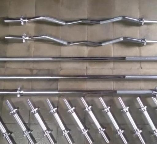 stick olympic panjang stik barbel besi diameter 3 cm OLYMPIC BAR CHROMEDIAMETER 3CM