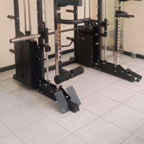 Smith Machine BM-3080MS - Power Rack Functional Bench Press - Alat Saja warna Black