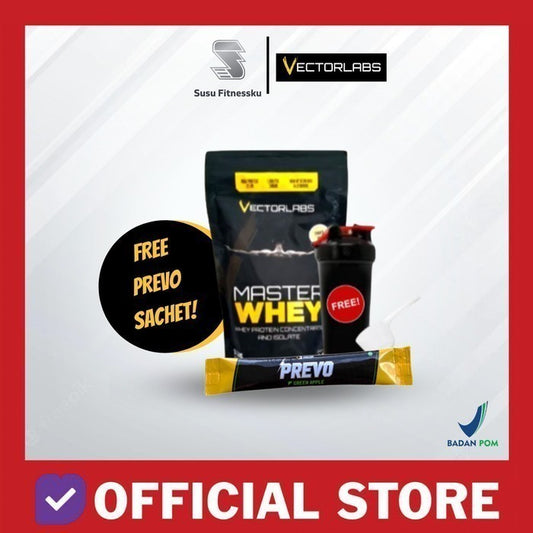 Vectorlabs Master Whey 3lbs pure whey protein isolate 3lbs - Coklat Milk