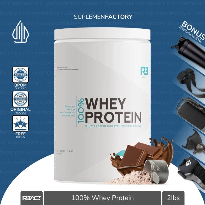 R3ACT 100% Whey Protein 2 lbs | REACT WHEY 2lbs