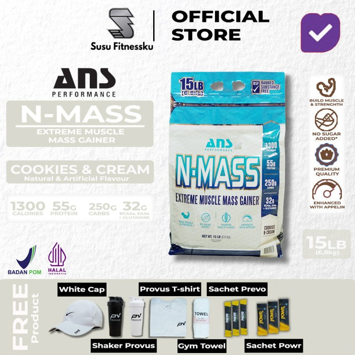 ANS N MASS 15 Lb N-Mass 15 Lb Best Weight Gainer