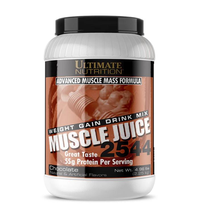 Paket Bundling Ultimate Nutrition Creatine Monohydrate Biovolumizing x Muscle Juice 2544, 4,96lb suplemen fitness / suplemen gym / suplemen protein penambah massa otot - Chocolate